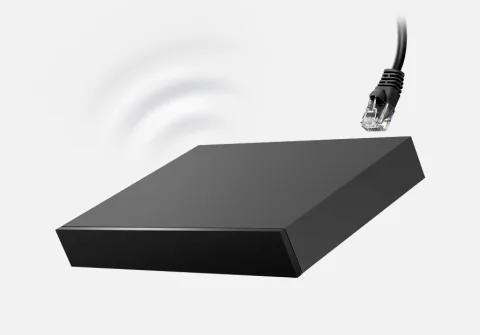 Infomir MAG 540w3 IPTV-box met netwerkkabel